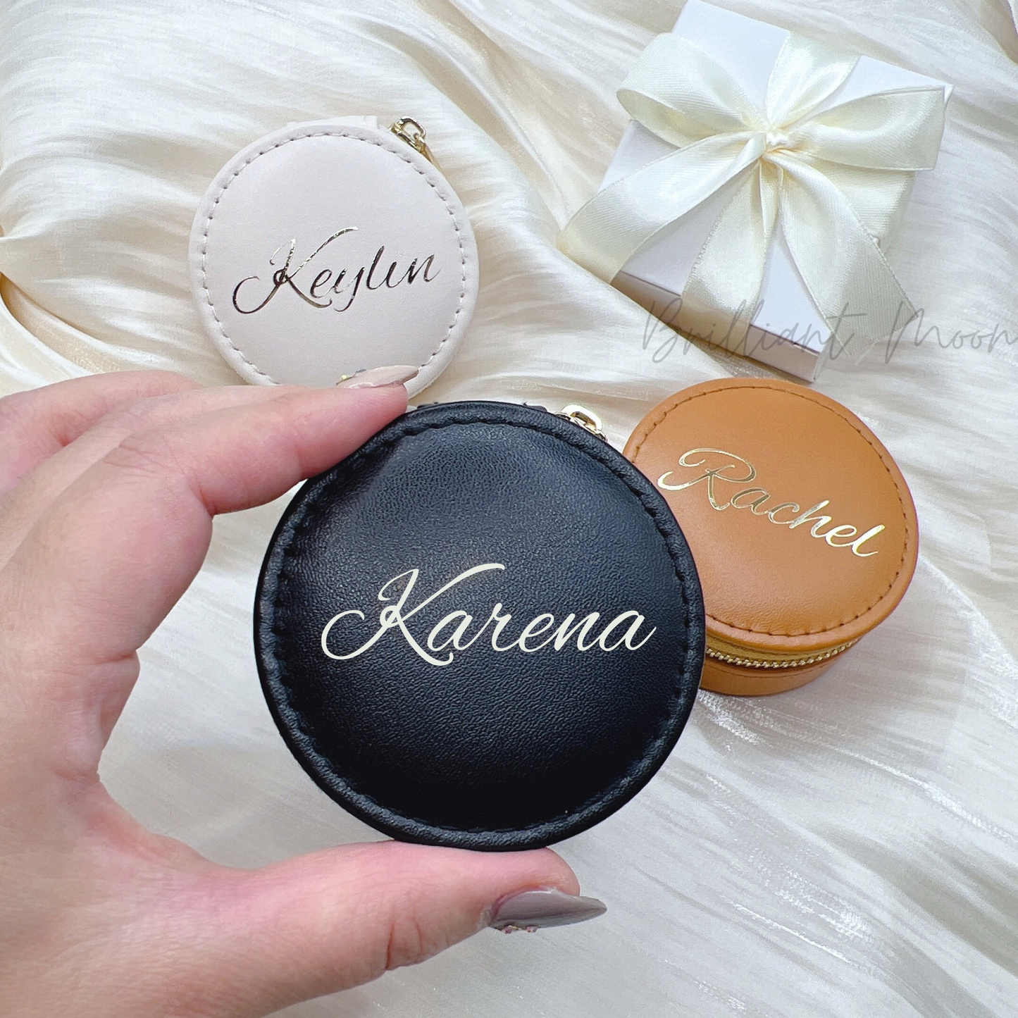 Personalized Travel Jewelry Case