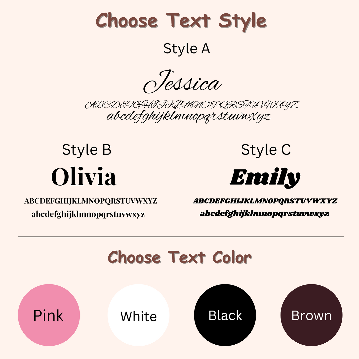 Personalized Striped Makeup Bag