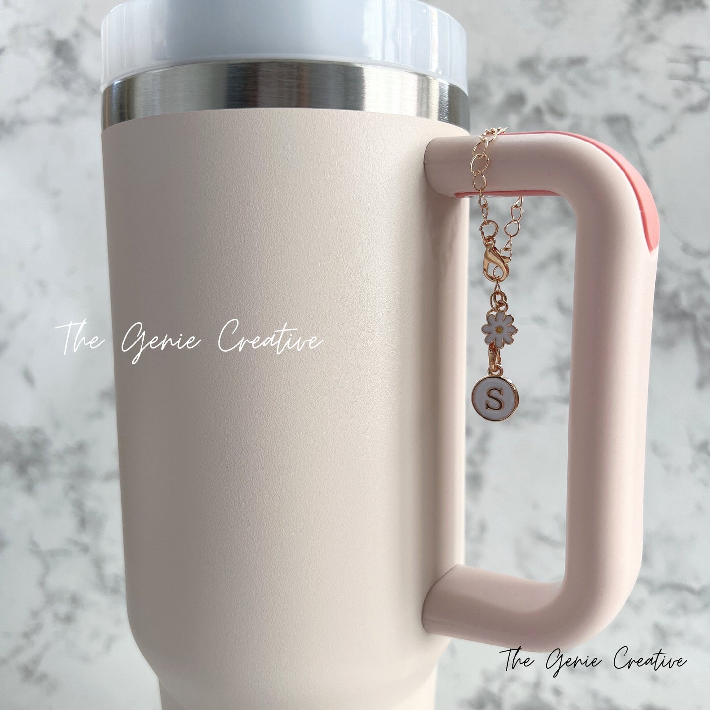 Personalized Tumbler Cup Charm Drink Accessory